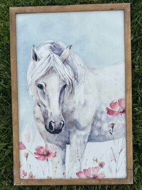 Trademark Fine Art Wrapped Canvas Wall Art Lisa Audit 'Wild Horses V” Giclee Art